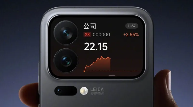 Xiaomi добавила отображение биржевых котировок на Magic Screen в HyperOS 3.0