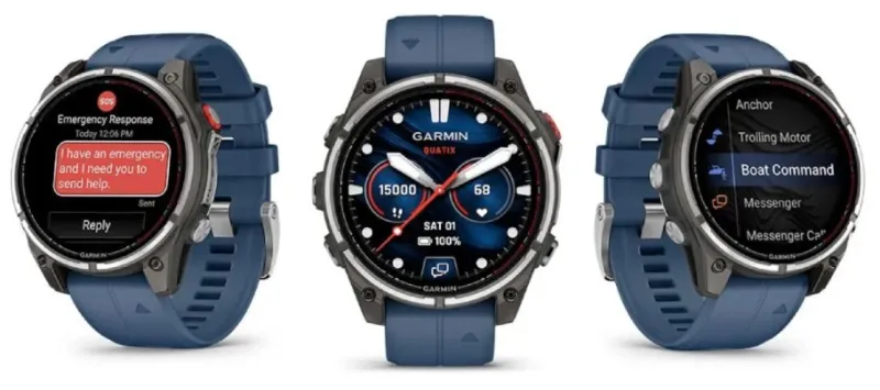 Garmin представила морские смарт-часы quatix 8 Pro с LTE, inReach и AMOLED-дисплеем