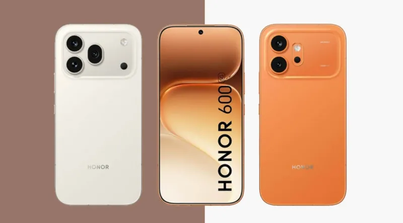 Honor 600 Pro показали на рендерах: дизайн напоминает iPhone 17 Pro