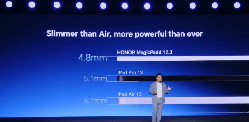 Honor MagicPad 4 представлен на MWC 2026: самый тонкий планшет в мире с OLED 165 Гц и Snapdragon 8 Gen 5