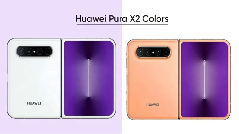 Huawei Pura X2: складной смартфон получит яркие цвета и изменённый дизайн