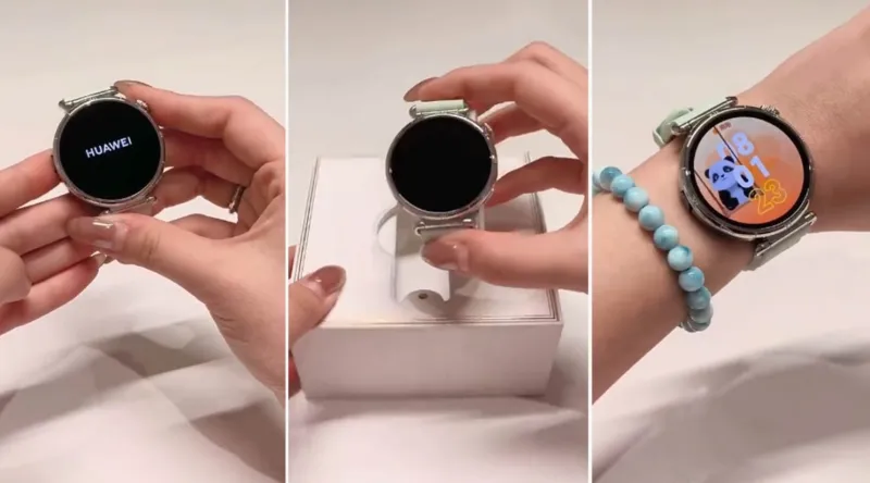Huawei Watch GT 6 впервые показаны на живых фото в новом мятно-зеленом цвете