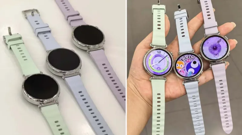 Huawei Watch GT 6 впервые показаны на живых фото в новом мятно-зеленом цвете