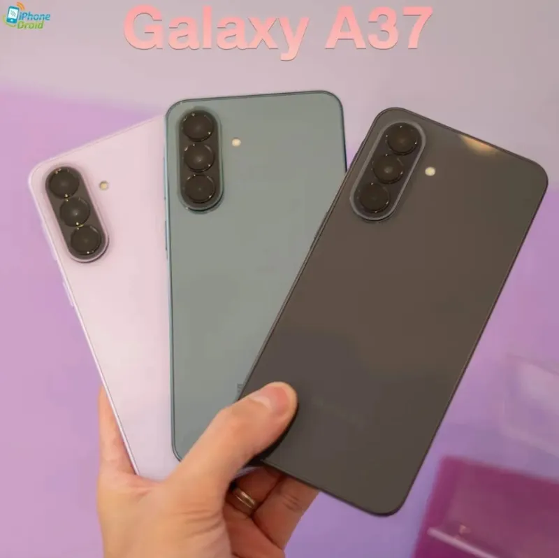Samsung Galaxy A37 и A57 показали на реальных фото: раскрыты цвета новых смартфонов