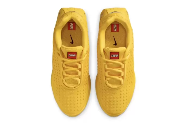 Кроссовки LEGO x Nike Air Max Dn в цвете Tour Yellow