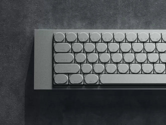 Cleaver - механическая клавиатура из цельного алюминия