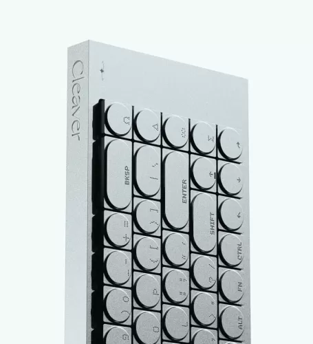 Cleaver - механическая клавиатура из цельного алюминия