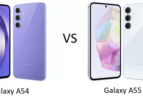 Сравнение Samsung Galaxy A54 и Samsung Galaxy A55: Характеристики, дизайн.