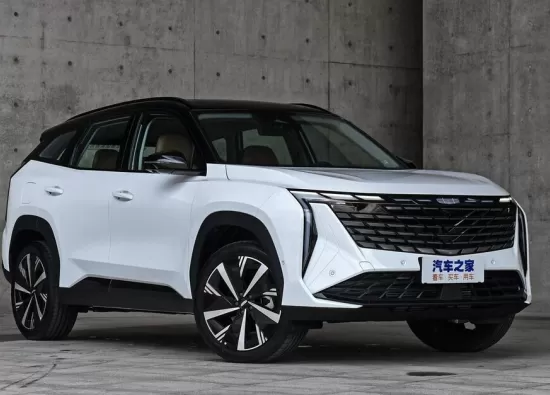 Обзор нового Geely Atlas: Ультрасовременный семейный кроссовер. Технические характеристики, фото