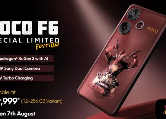 Выпущен лимитированный смартфон POCO F6 серии "Дэдпул и Росомаха"