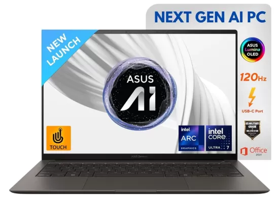 ASUS Zenbook S 14: 3K OLED, Intel Core Ultra 7 и защита военного класса. Характеристики, цена