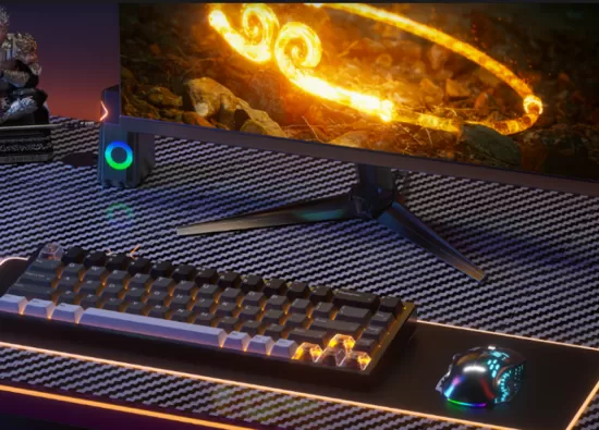 Игровая клавиатура LUMINKEY Magger 68 HE из премиальных материалов с магнитными переключателями