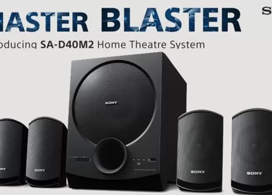 Sony представила домашний кинотеатр SA-D40M2 с 4.1-канальным звуком и Bluetooth