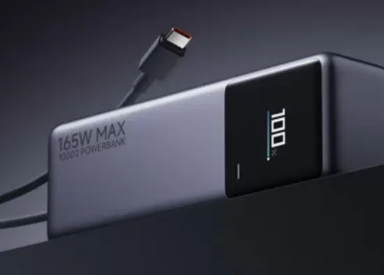 Новый блок питания Xiaomi на 10 000 мАч и мощностью 165 Вт за 30 долларов