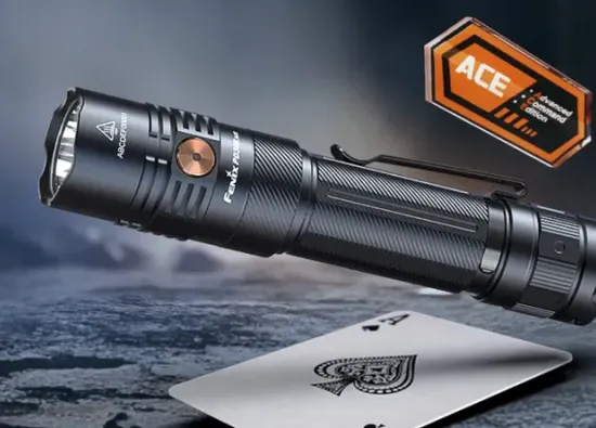 Фонарь Fenix PD36R Ace (черный)