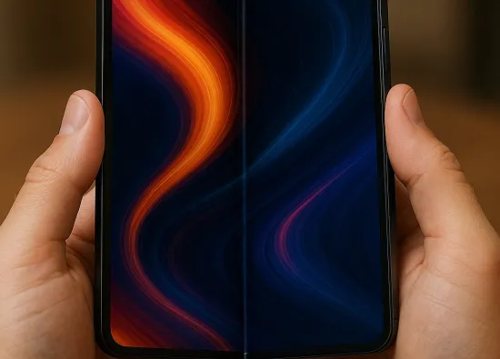 Складной iPhone: боковой Touch ID вместо подэкранного сканера