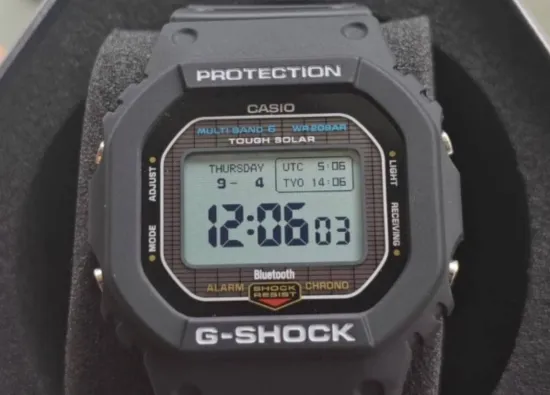 Casio GW-BX5600: новые часы G-Shock с улучшенными ЖК-дисплеями MIP и поддержкой Multi Band 6