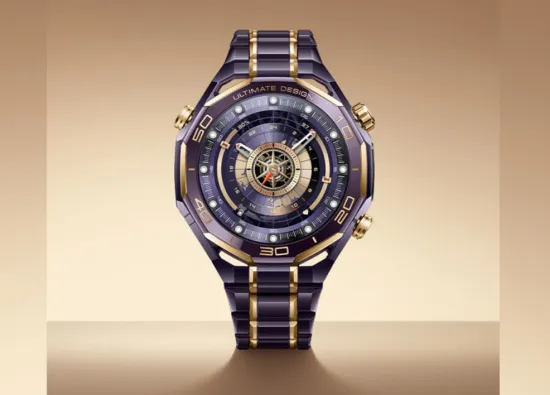 Huawei Watch Ultimate Purple + Gold Edition: премиальная новинка в свежем дизайне