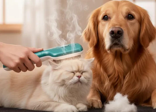 Шерсть на диване? 7 полезных гаджетов для ухода за кошкой и собакой в 2025. Разбираемся в паровых щетках, дешеддерах и колтунорезах