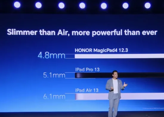 Honor MagicPad 4 представлен на MWC 2026: самый тонкий планшет в мире с OLED 165 Гц и Snapdragon 8 Gen 5