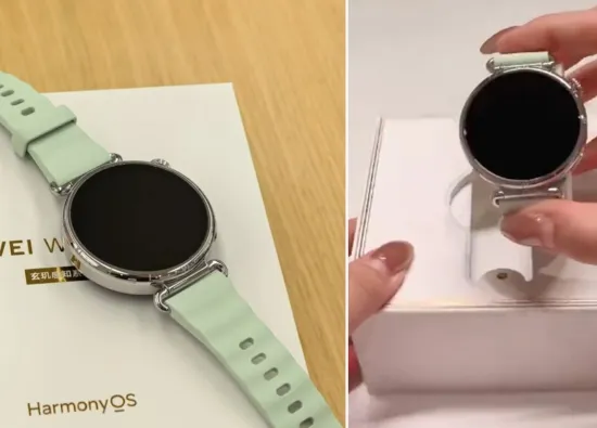 Huawei Watch GT 6 впервые показаны на живых фото в новом мятно-зеленом цвете