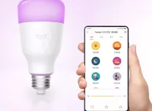 Умная лампочка Яндекс с Алисой. Yandex умный дом.