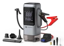 Portronics представила автомобильную станцию Vayu Cop 6-в-1: компрессор, пылесос, бустер и пауэрбанк в одном устройстве