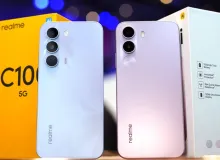 Realme C100 5G и C100i 4G показали на живых фото — экран 144 Гц, чип MediaTek и батарея 7000 мАч