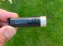 Фонарик Philips SFL1121 в руке для сравнения размеров