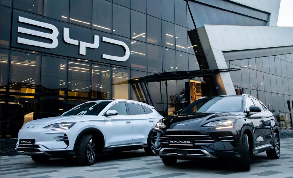 Китайский автопроизводитель BYD планирует увеличить продажи на 20%