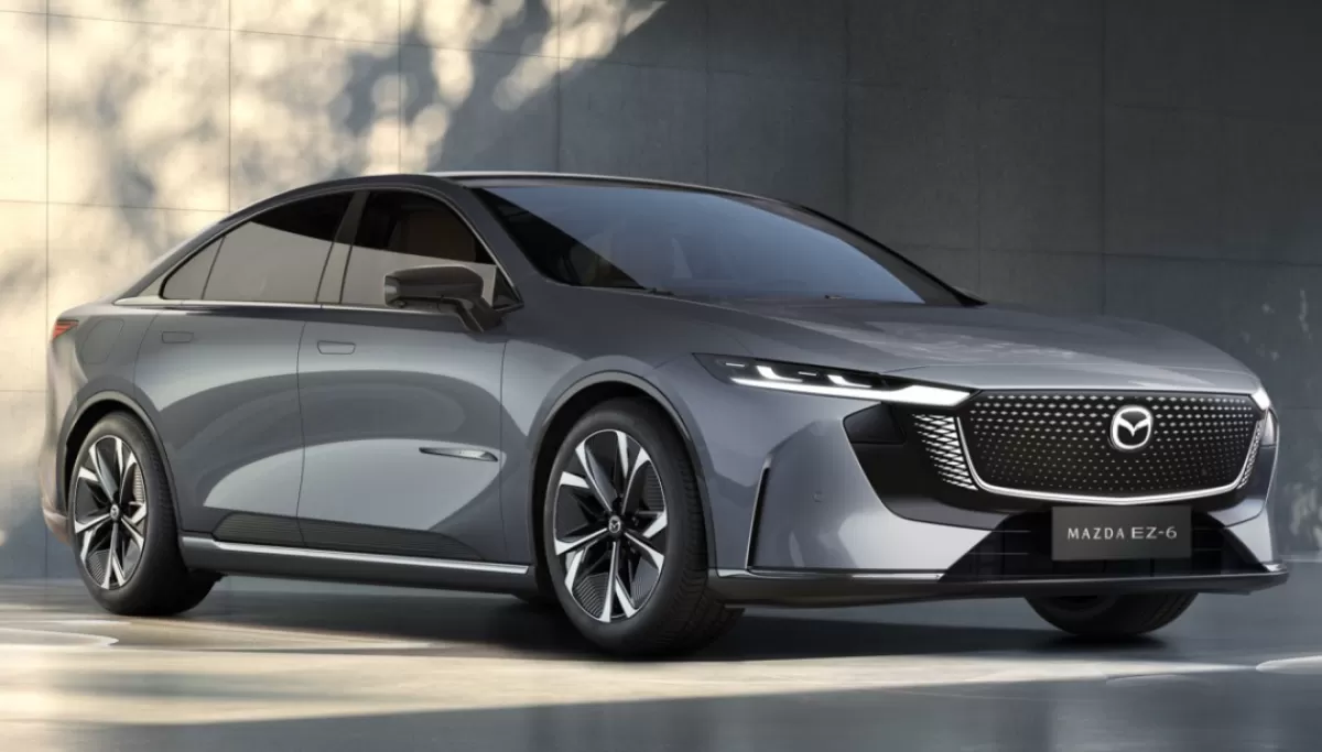 Mazda EZ-6: Первый электрический седан доступный к покупке по всему миру