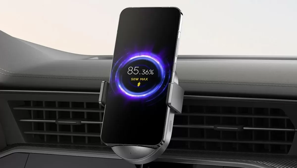 Xiaomi выпустила автомобильное беспроводное зарядное устройство мощностью 50 Вт за $42